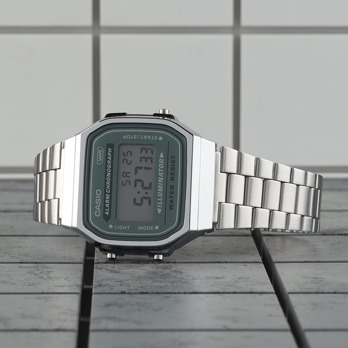 Casio Vintage Iconic A168WA-3AYES Horloge