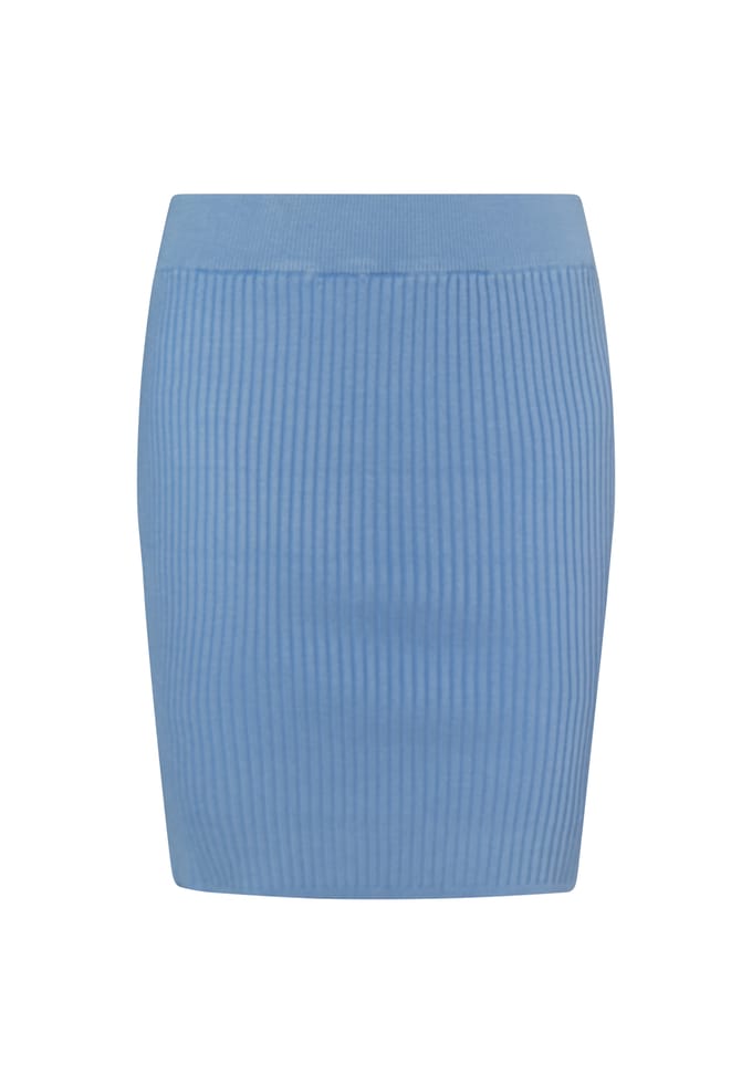 Mymo gebreide rok Dames blauw