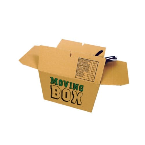 Verhuisdoos CleverPack bedrukt 480x320x360mm pak à 25 stuks