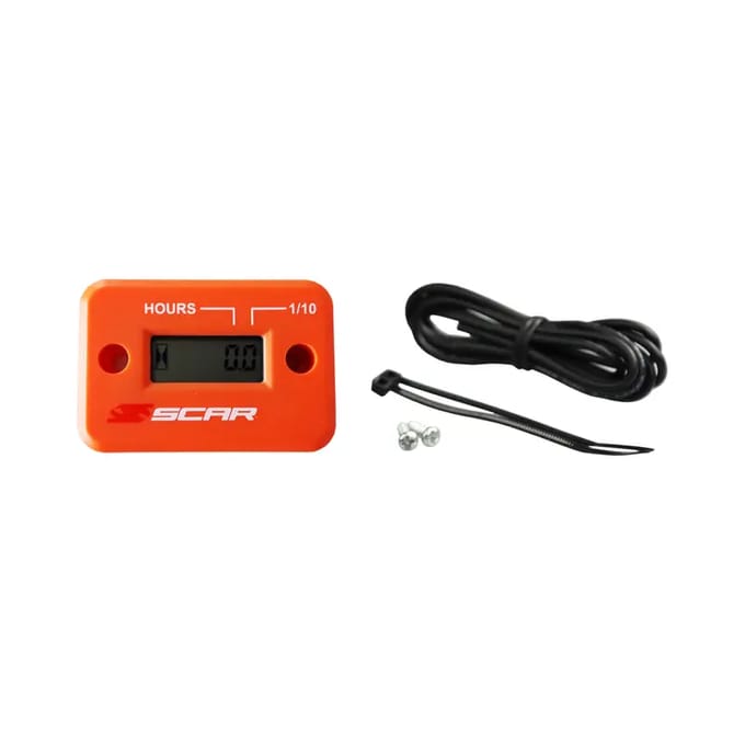 Wired Motoruurmeter met Velcro Scar
