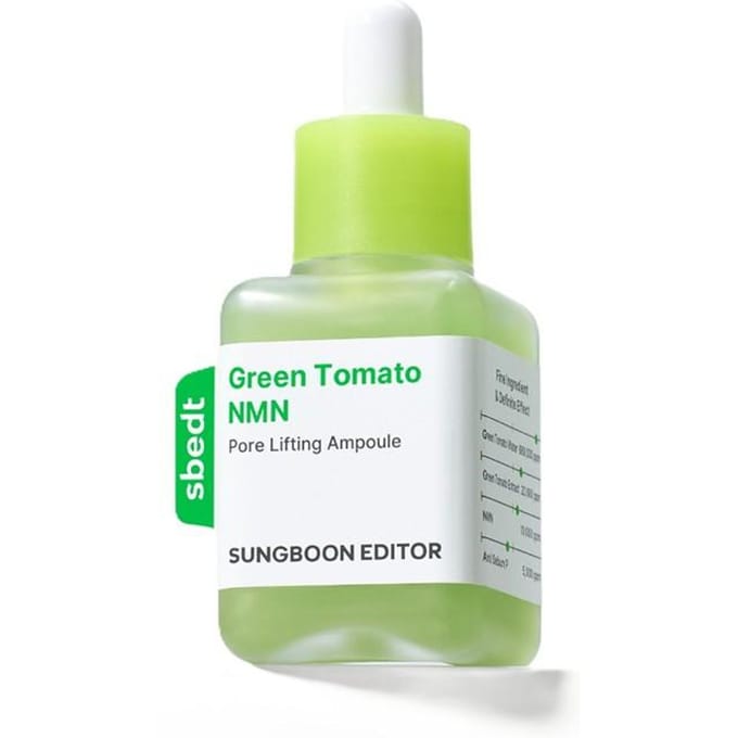 [SUNGBOON EDITOR] Ampoule NMN Tomate Verte Lifting des Pores 40ml beige
