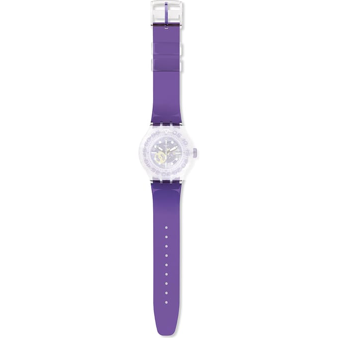 Swatch Plastic - Scuba Libre - SUU ASUUK106 SUUK106 Berry-Tini Horlogeband