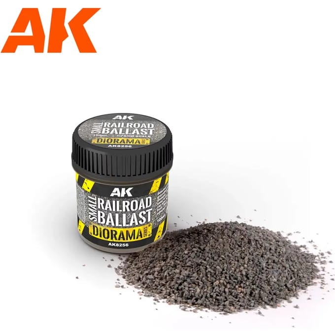 Modelverf AK Interactive Dioramas Small Railroad Ballast