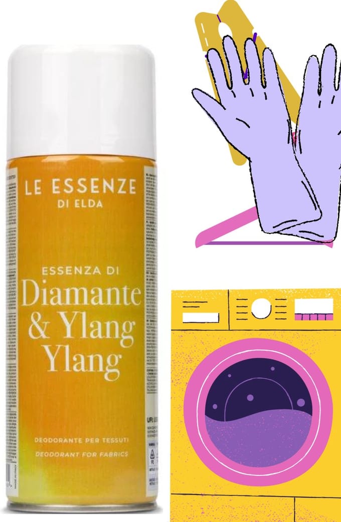 Wasparfum Textielspray Diamante Ylang Ylang 400 ml