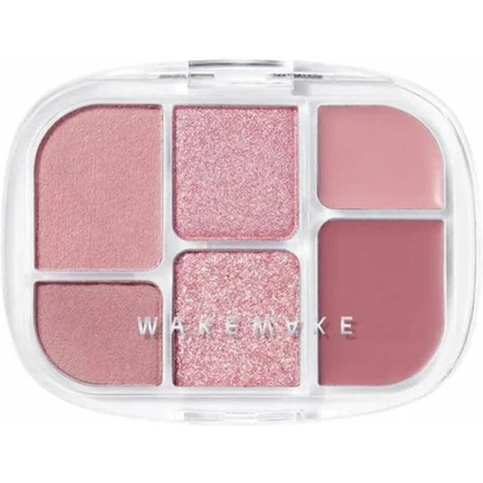 [WAKEMAKE] Palette Multi Douce Transparente 6.4g 02 Lazy Rose