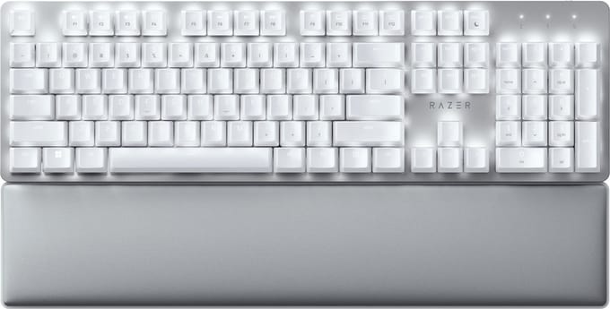 Razer Pro Type Ultra - Draadloos Toetsenbord - Ergonomisch - LED - Bluetooth/2,4Ghz - Stil - Qwerty