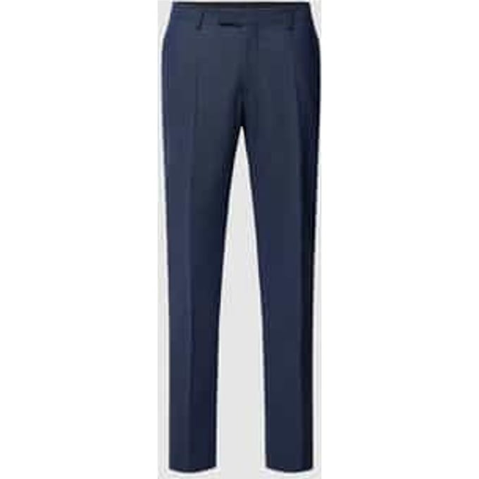 Pantalon met bandplooien, model 'Ryan'