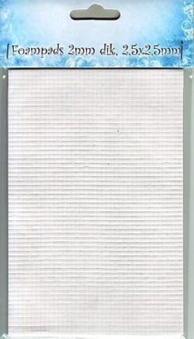 Foampads mini 2,5×2,5 mm x 2 mm