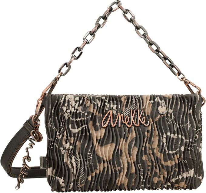 Anekke schoudertas Real Intentions Crossbody Bag Multicolor bruine