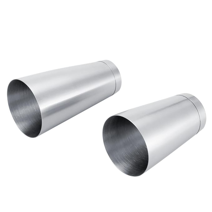 Shaker à cocktail robuste et durable en acier inoxydable pour bar, cuisine et maison(argent) gray