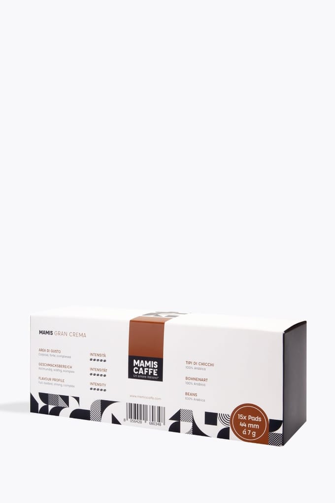 Mamis Caffè Gran Crema 15 E.S.E. peulen