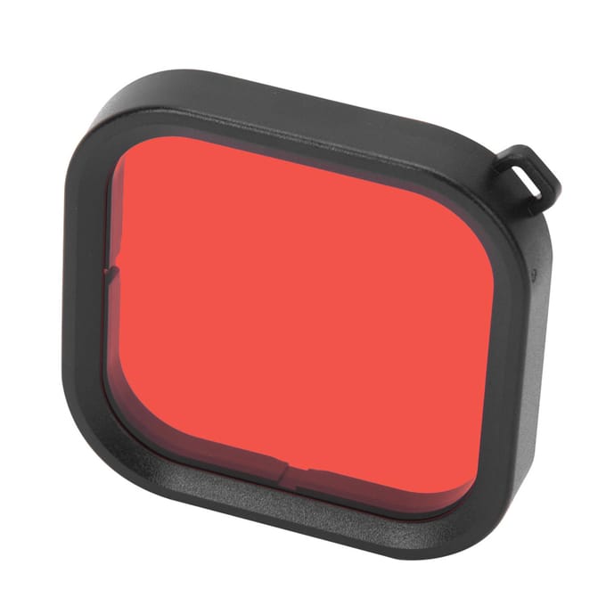 ABS Stofdicht Fotografie Waterdichte Behuizing Duiklensfilter Duikaccessoires voor GoPro 8Rood rood