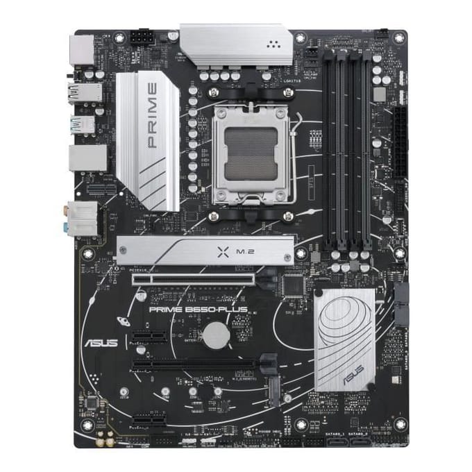ASUS PRIME B650-PLUS - Moederbord - ATX - Socket AM5 - AMD B650 - DDR5 - Realtek Audio - Realtek 2.5G LAN