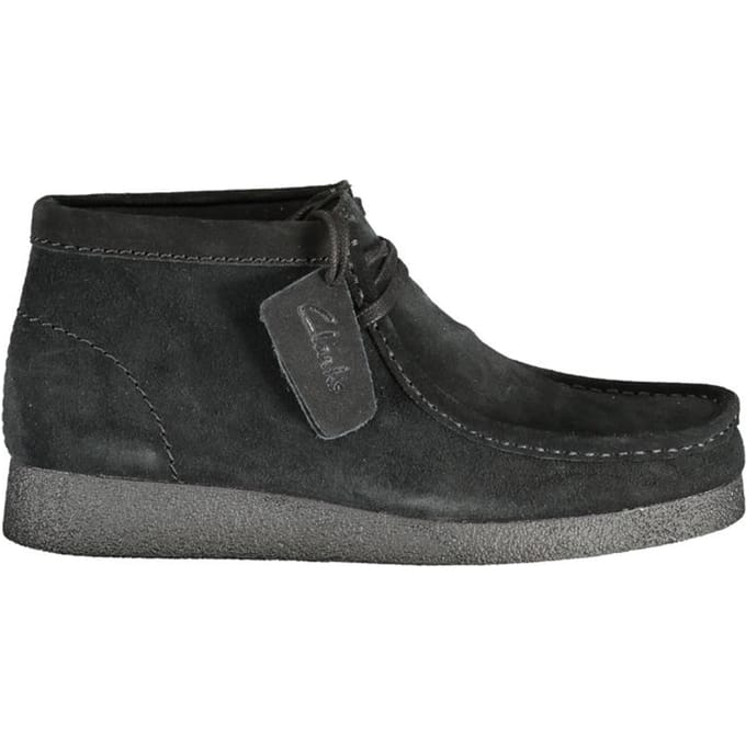 Clarks Zwarte Leren Heren Sneakers