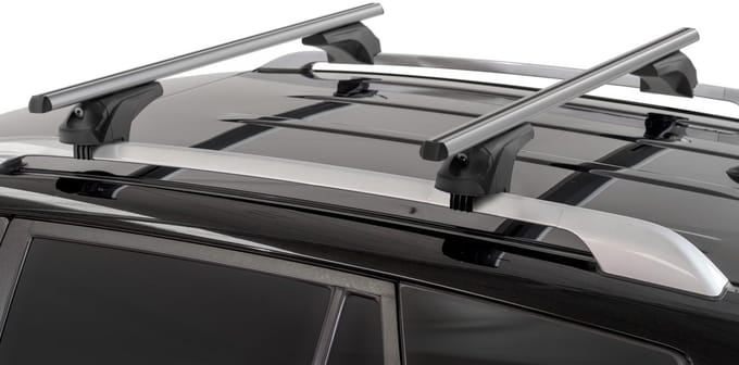 Dakdragers geschikt voor Seat Ateca (KH7) 2016-heden Menabo Ariem zilver