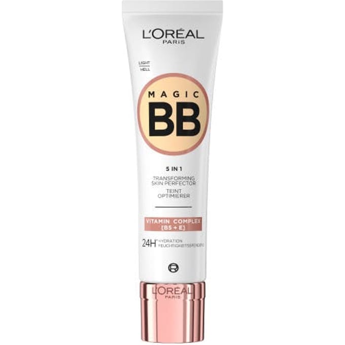 L’Oréal Paris -L’Oréal Paris Magic BB Cream - VerzorgL’Oréal Paris Magic BB Cream - Verzorgende dagcrème en make-up in 1 Verrijkt met vitamine B5 en E - 02 Light - 30ml