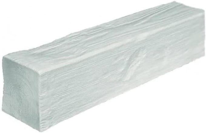 Decoratieve Plafondbalk PU 3 Meter - Realistische Houtlook Balk Wit