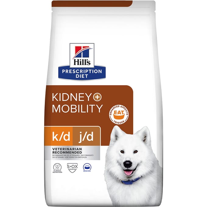 12kg Canine K/D +Mobility Original Hill's Prescription Diet Hondenvoer