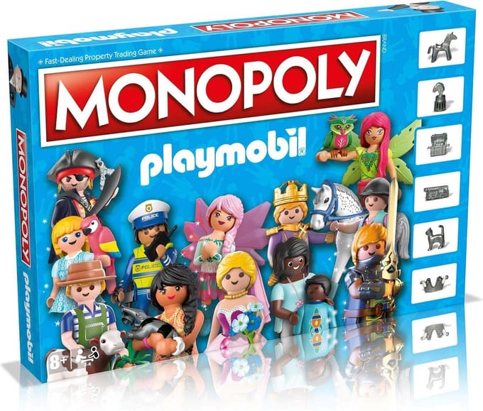 Winning Moves Monopoly - Bordspel - Playmobil - Engels