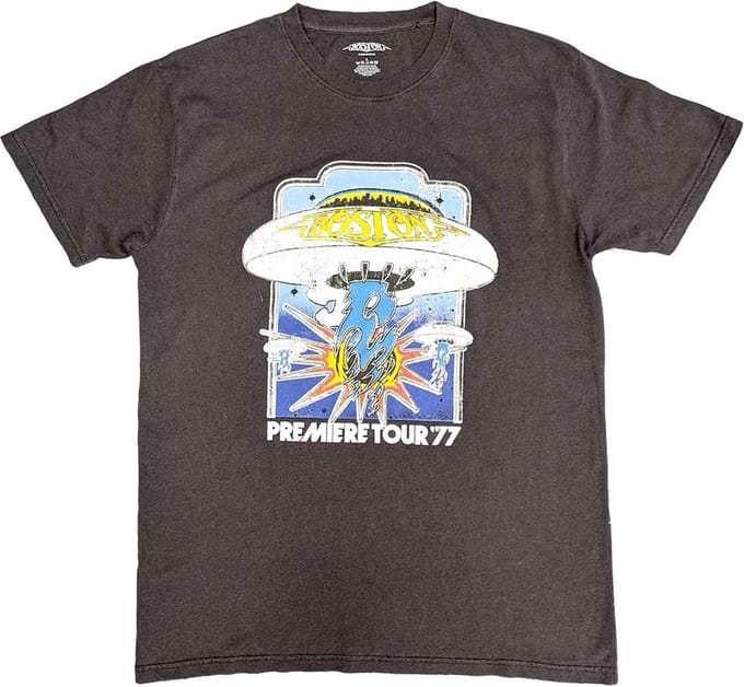 Boston - Premiere Tour Heren T-shirt - S - Zwart
