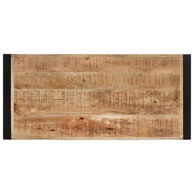 vidaXL - Salontafel - 120x55x40 - cm - massief - mangohout