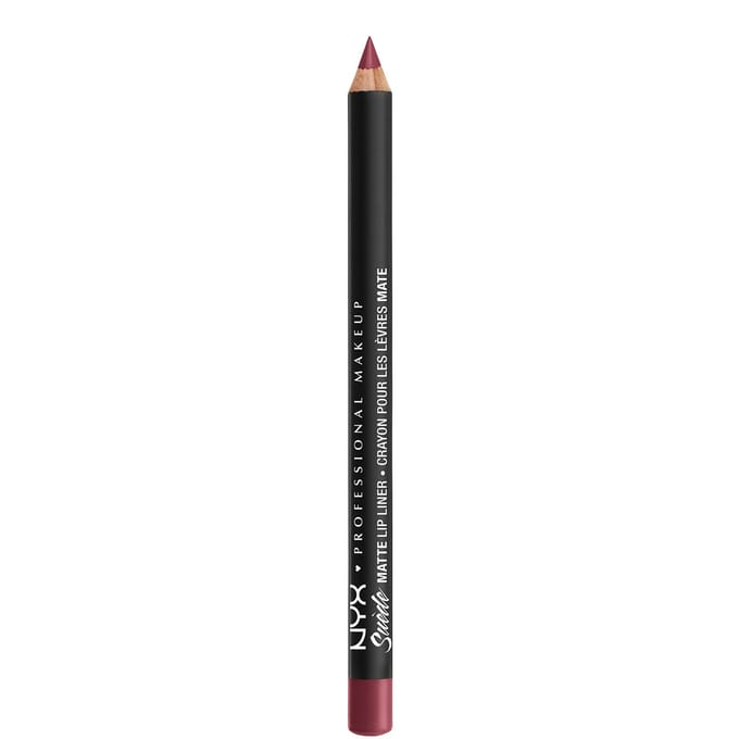 Nyx Professional Makeup Suede Matte Lip Liner - Cherry Skies - Mat Lippotlood - Rood
