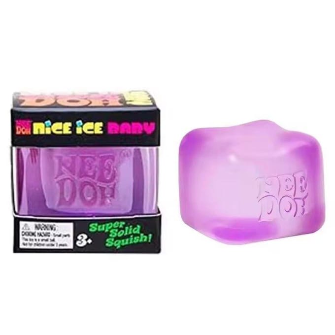Needoh Nice Cube Sensorische Stressverlichter Fidget Tool voor Angst & Focus Bureau Sensorische Kubus voor Volwassenen & Kinderen