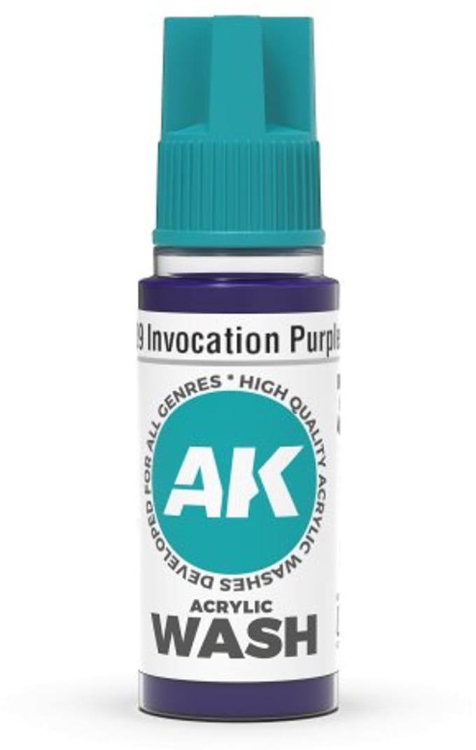 AK 3rd Gen Acrylics: Invocation Purple Wash (18ml)