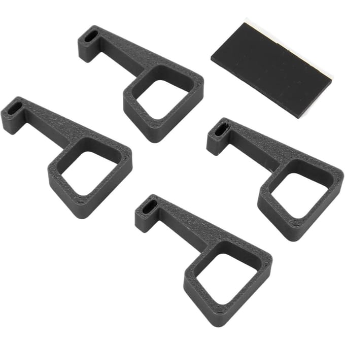 4 PIÈCES pour PS4 Slim Support de Surélévation Dissipation de Chaleur Console de Jeu Support de Surélévation Horizontale pour noir