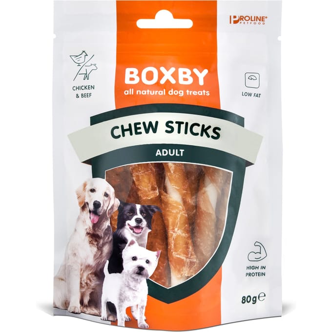 Proline Boxby Chew Stick - Kip - Hondensnack - 80 g