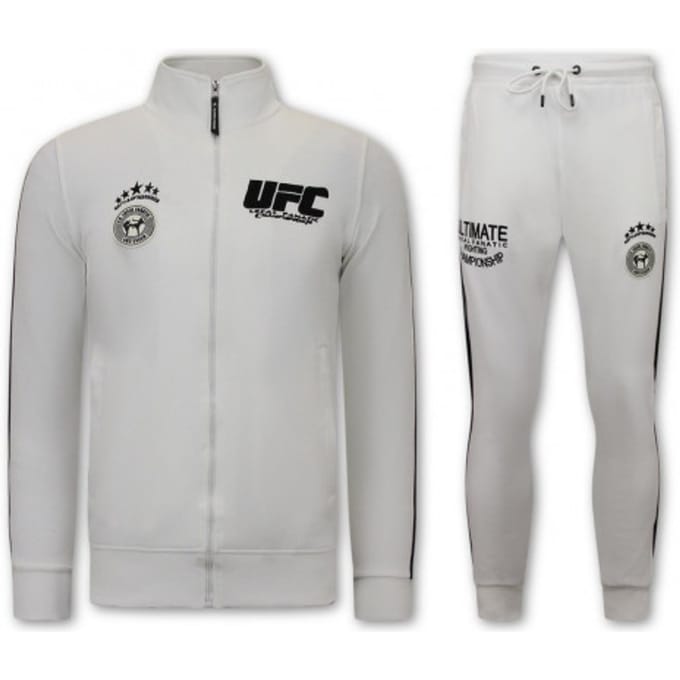 Mannen Joggingspak - UFC Ultimate Championship - Wit