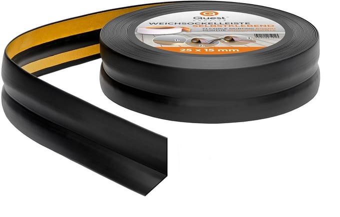 Zelfklevende Flexibele Plint Afwerkstrip PVC - Buigbaar en Waterdicht