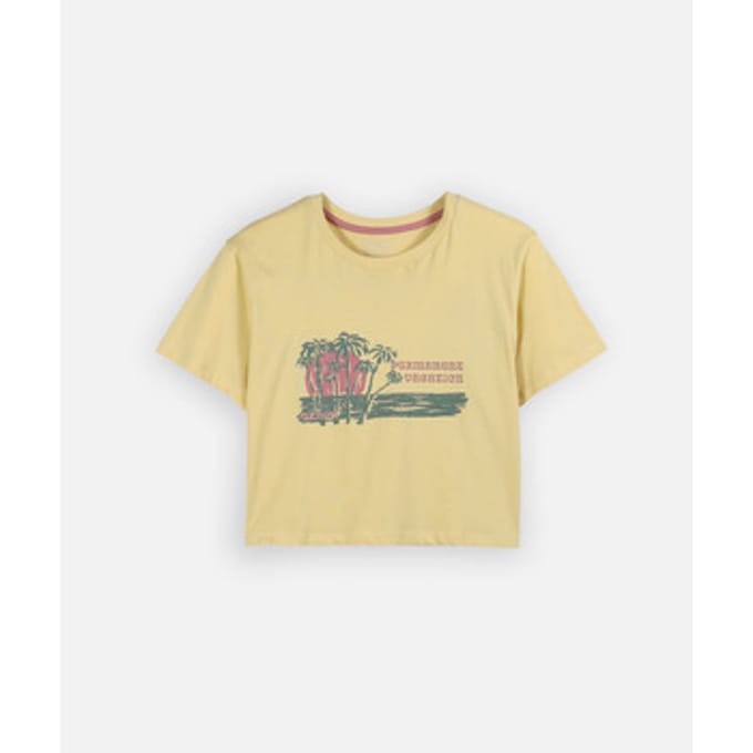 T-shirt Korte Mouw Oxbow Croptop VACATION