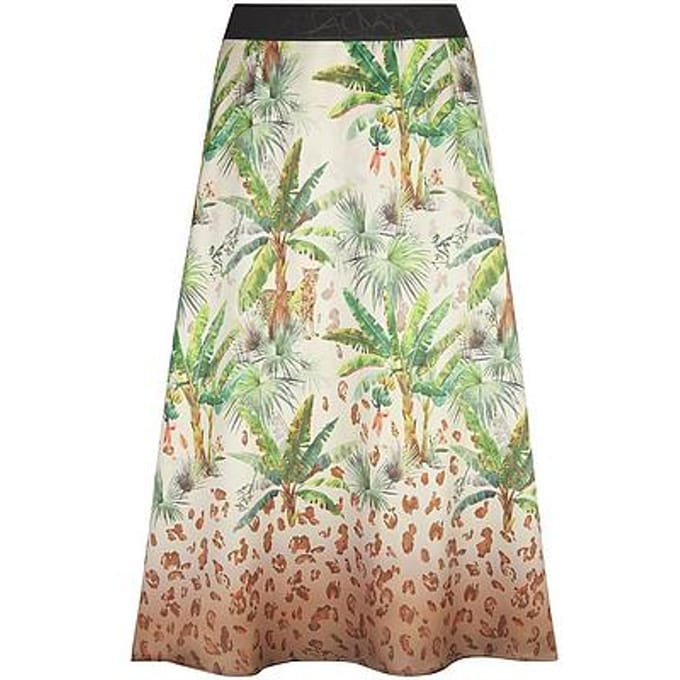 Midi-rok Van BASLER multicolour