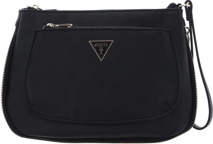 GUESS Cosmetische tas Koppeling Fancy Pouch Black Zwart