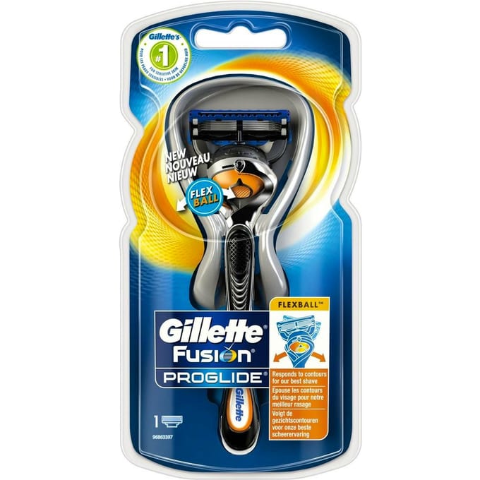 Gillette Fusion 5 ProGlide met Flexball Technologie Scheersysteem Mannen
