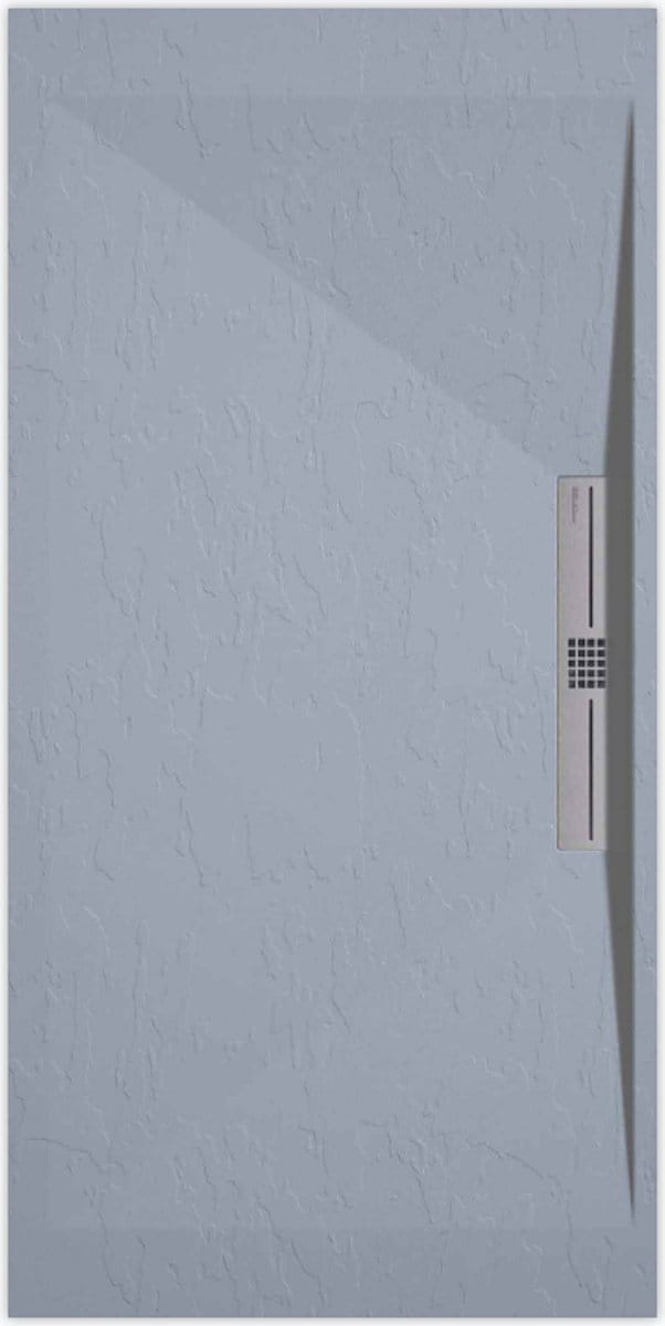 Sanifun douchebak Stone Side Gray Slate 1400 x 700 S