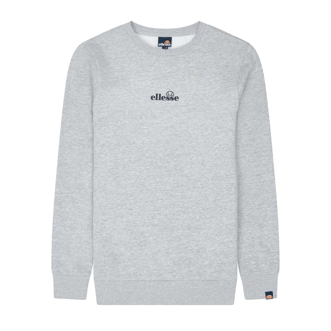 Ellesse Heren Kimato Crew Neck Lange Mouwen Sweatshirt (Grijs Marl)