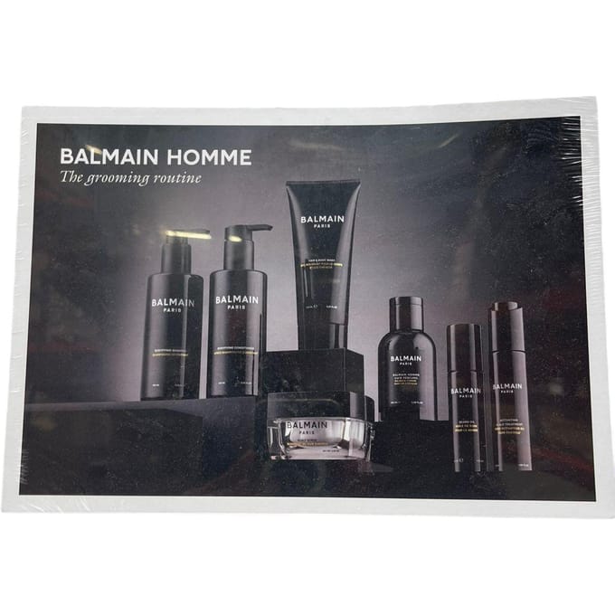 Balmain Professionnel, Homme, Card, Black & White