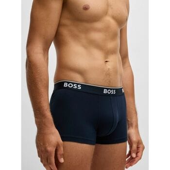 BOSS Korte Boxershorts Power 3-Pack Donkerblauw 480 - Maat M - Heren