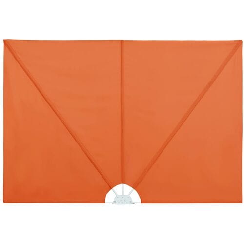 vidaXL - Terrasscherm - inklapbaar - 240x160 - cm - terracottakleurig
