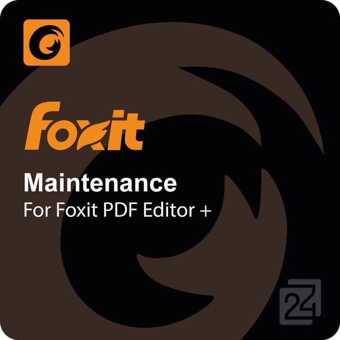 Foxit PDF Editor + Onderhoudscontract 1 Jaar 1 - 9 Gebruiker(s)