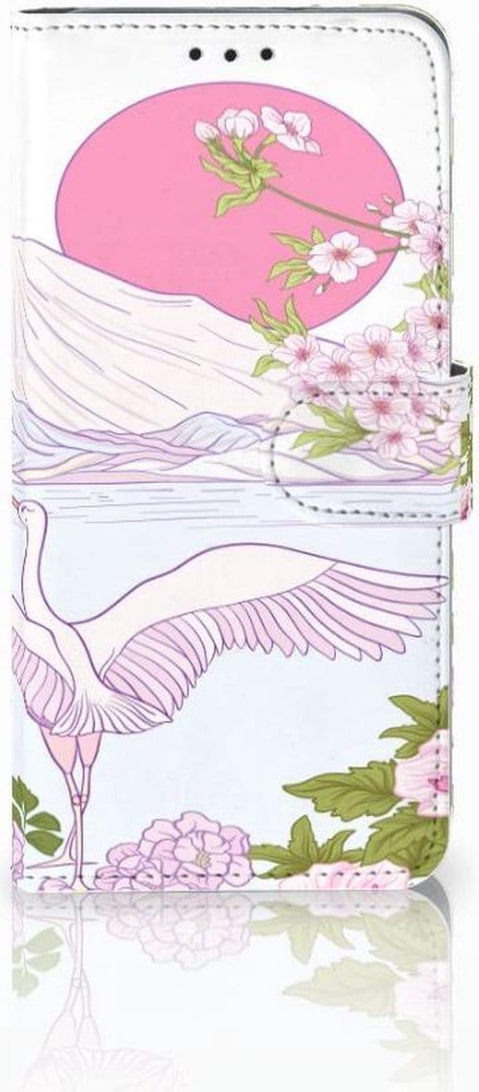 Samsung Galaxy S10 Plus Telefoonhoesje met Pasjes Bird Standing