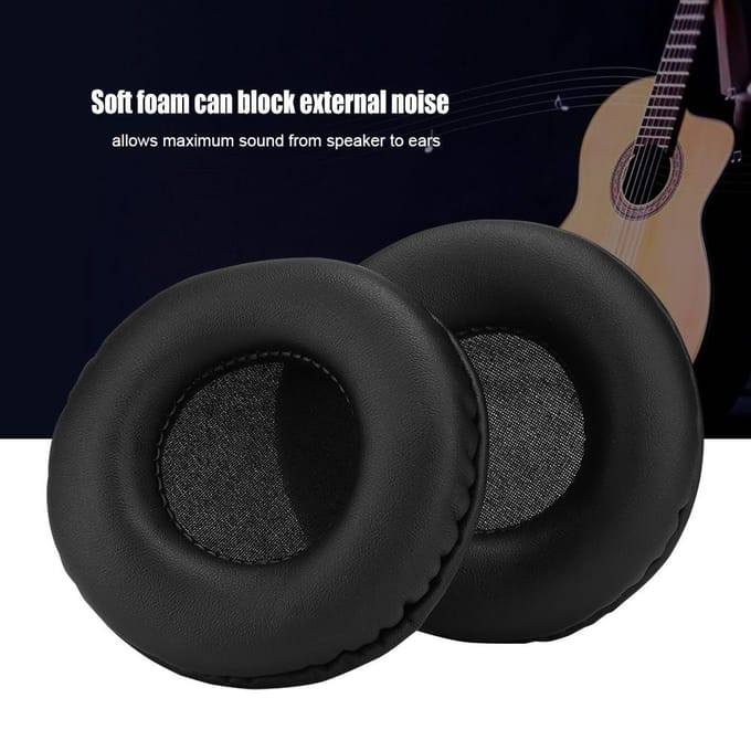 FYZ-237 Vervangende Oortelefoon Oorkussens Katoenen Kussen voor Skullcandy HESH 2.0 black