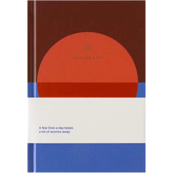 A-Journal - One Line a Day dagboek - 5 jaar - cirkel