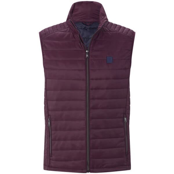 Bodywarmer FERMINO donkerrood