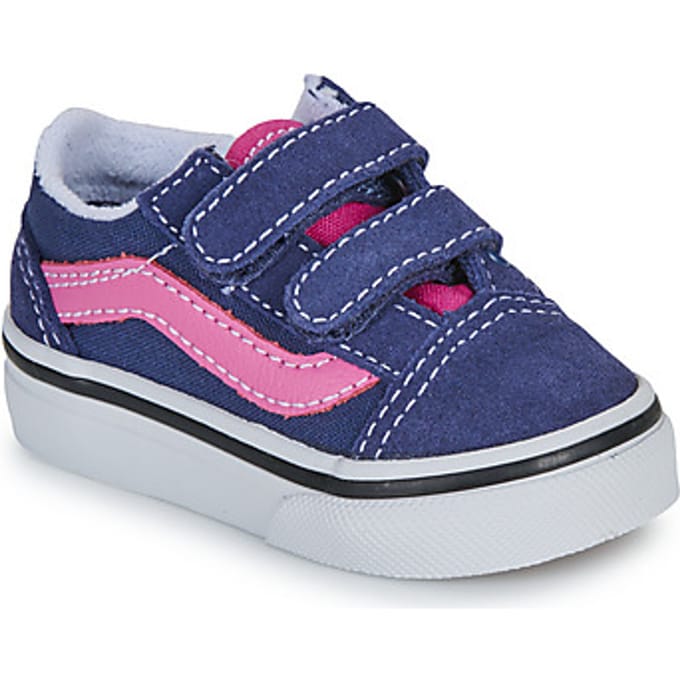 Vans Old Skool V Schoenen Blauw EU 20 Jongens,Meisjes