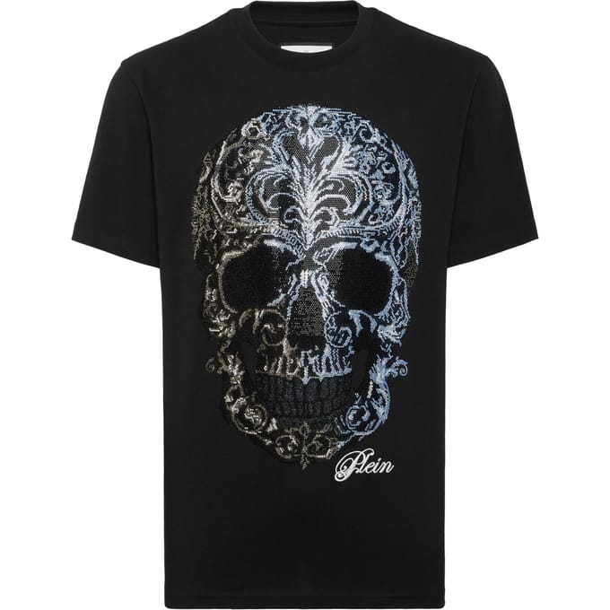 T-Shirt Ronde Hals Ss Skull