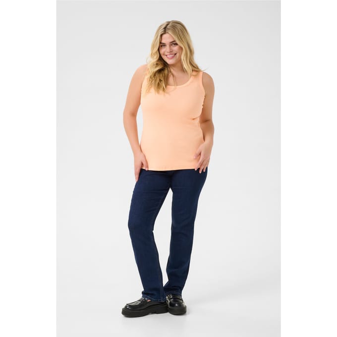 Jersey top Tight fit Peach Nectar