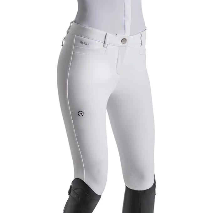 Dames rijbroek met middengrip Ego 7 Jumping EJ